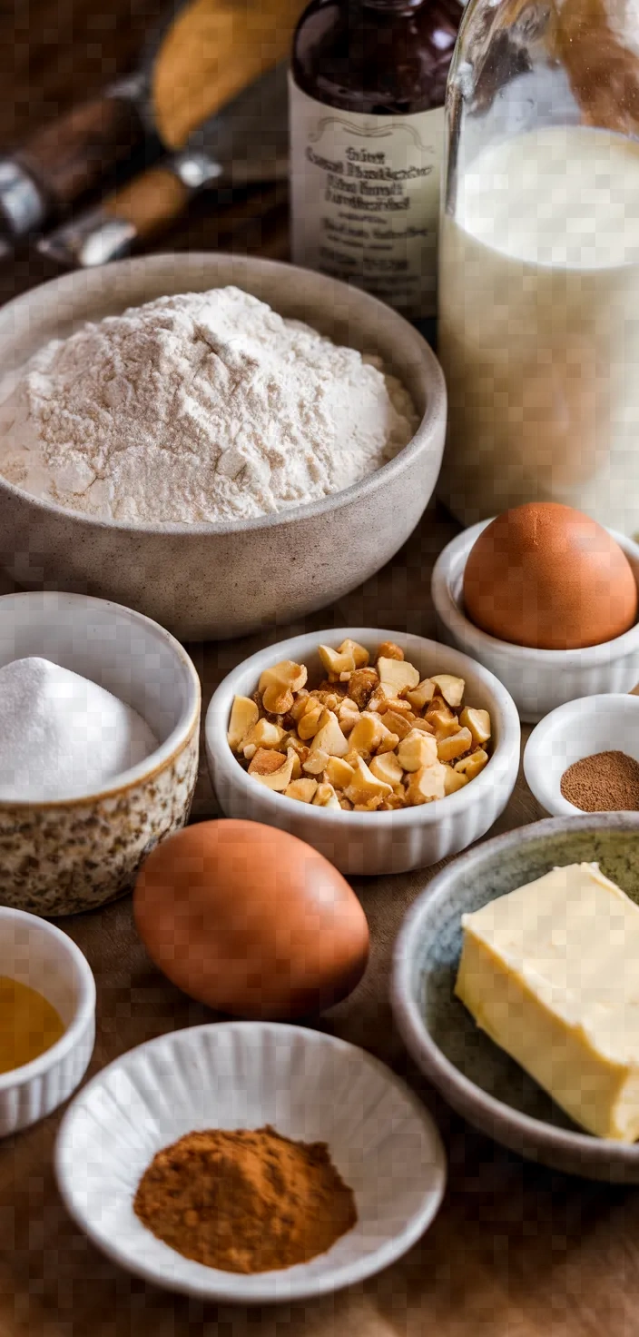 Ingredients photo for Chocolate Hazelnut Babka Recipe