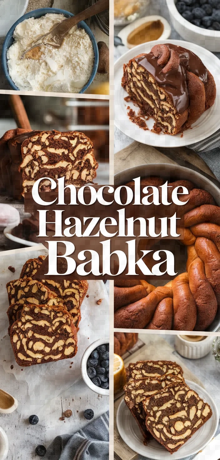 A photo of Chocolate Hazelnut Babka Recipe