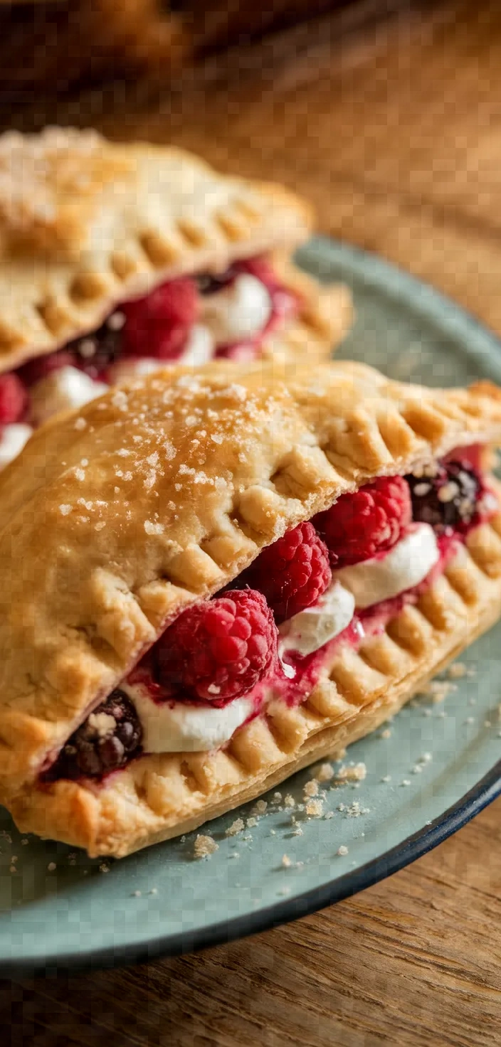 Ingredients photo for Mixed Berry And Cream Cheese Hand Pies Recipe
