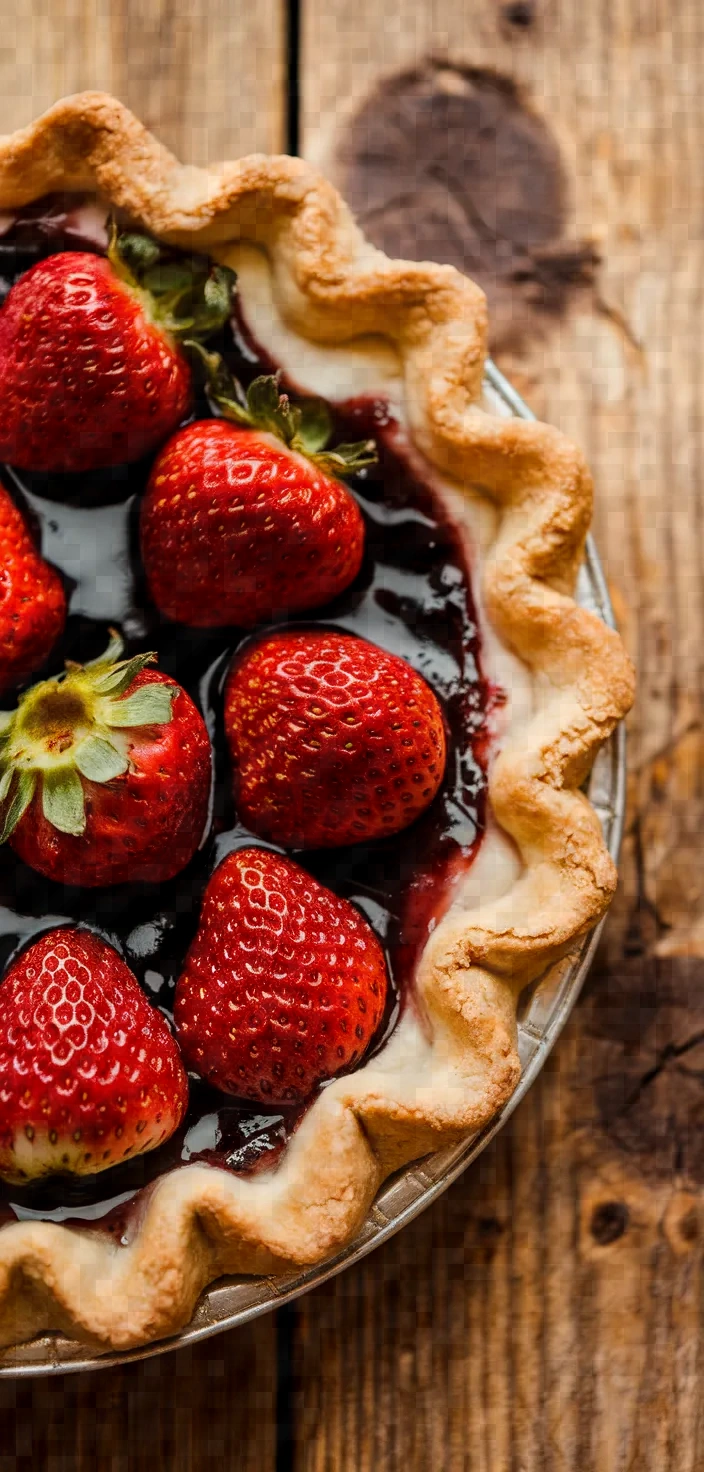 Strawberry Balsamic Pie Recipe