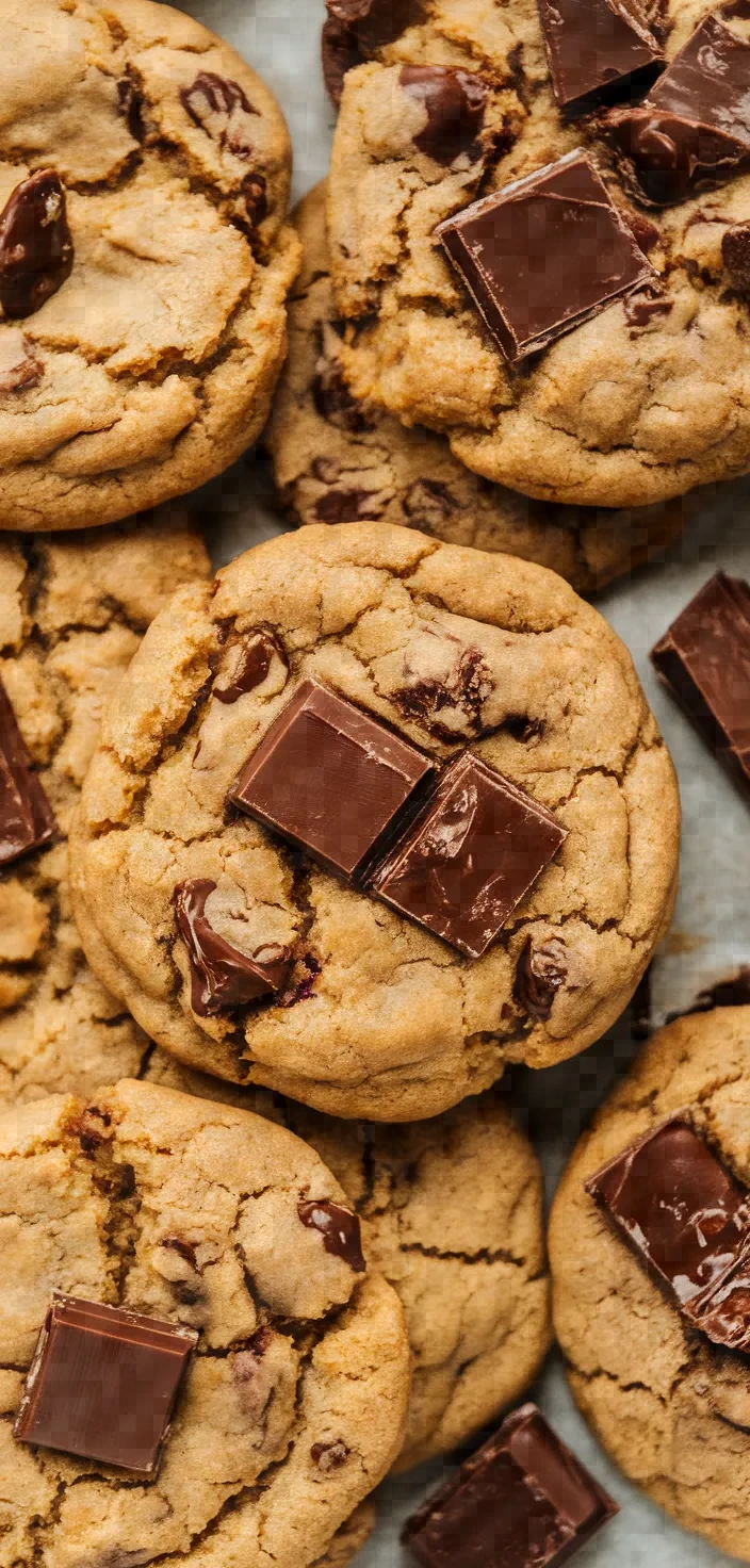 Vegan Chocolate Chunk Cookies Recipe