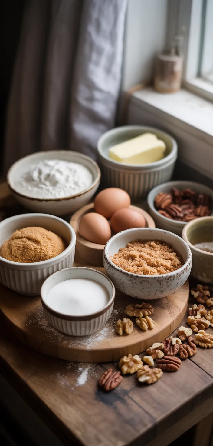 Ingredients photo for Coffee Cake Cookies Recipe