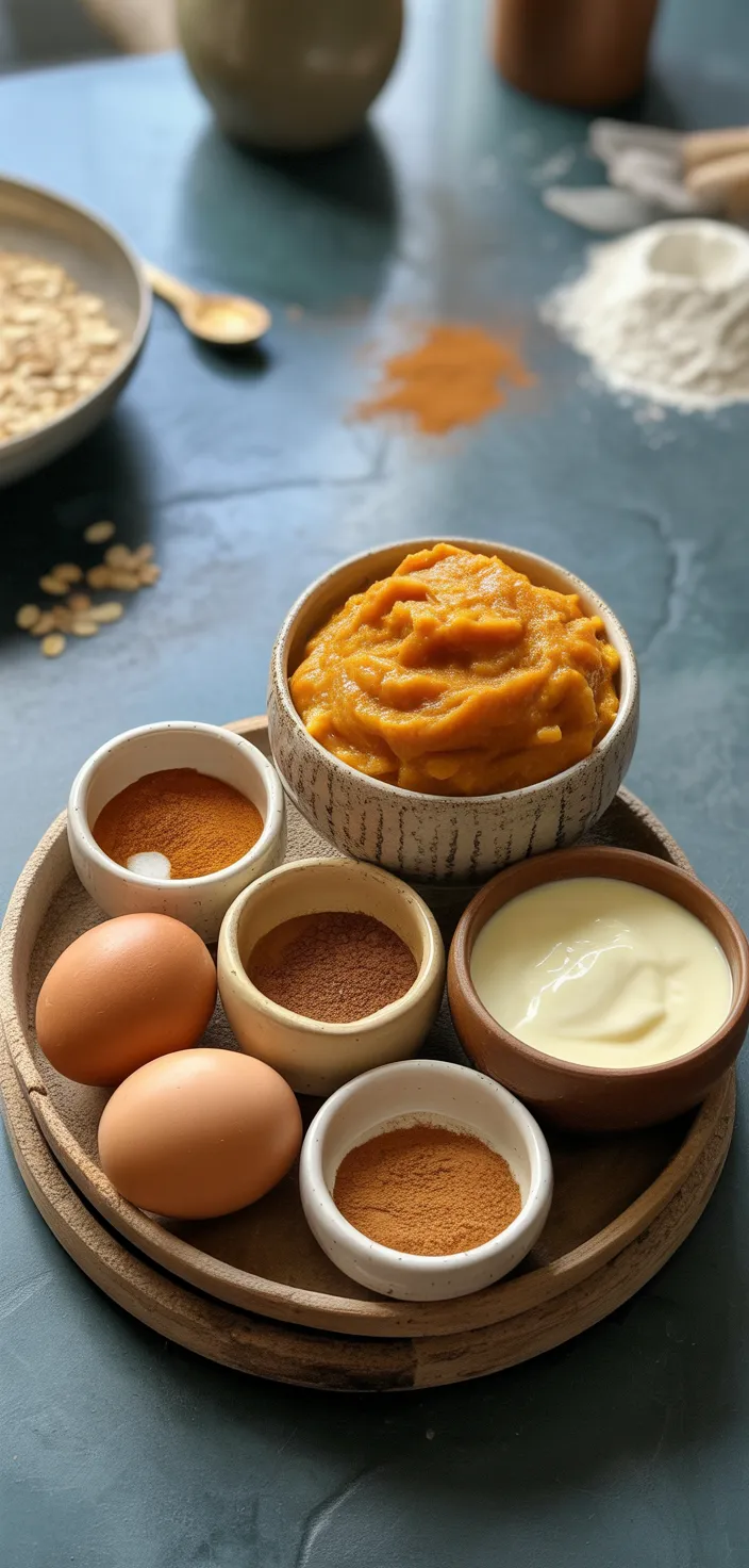 Ingredients photo for Pumpkin Crisp Recipe