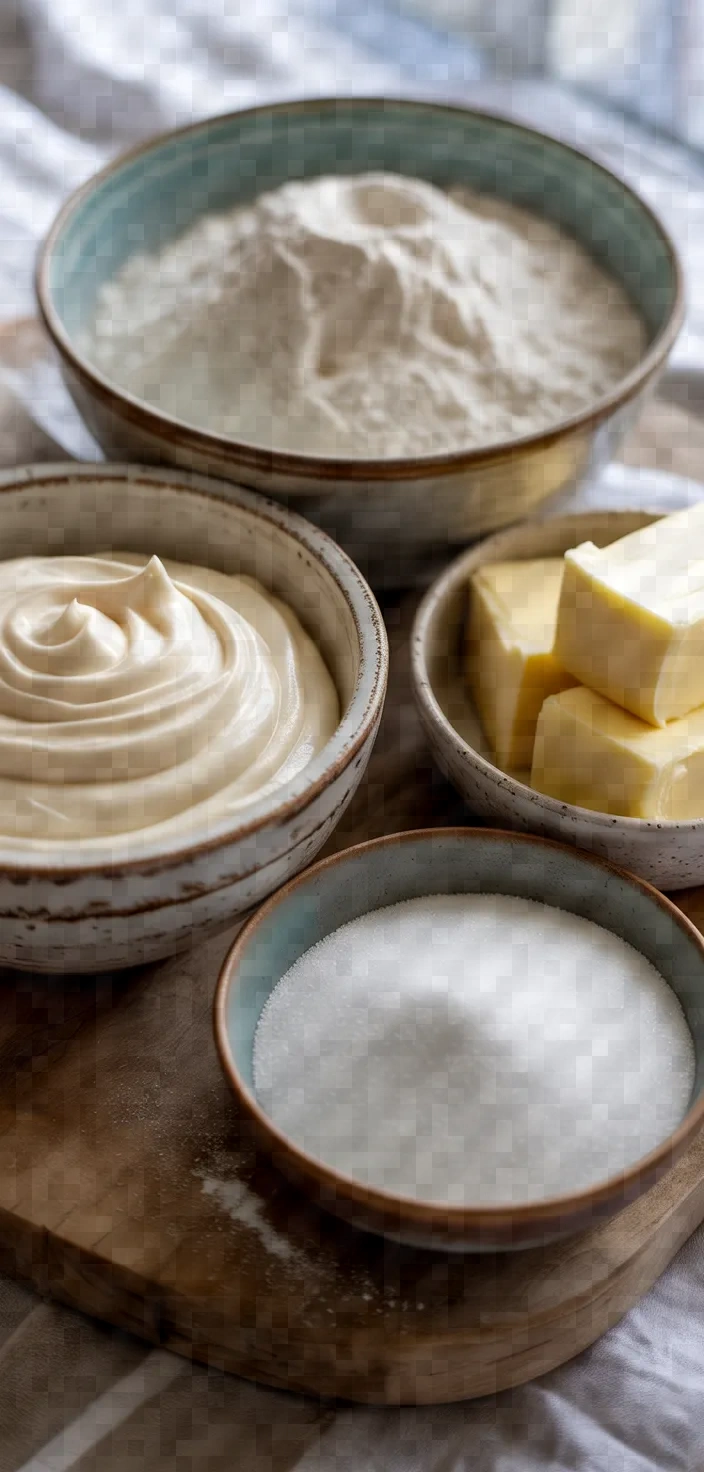 Ingredients photo for Vanilla Layer Cake Recipe