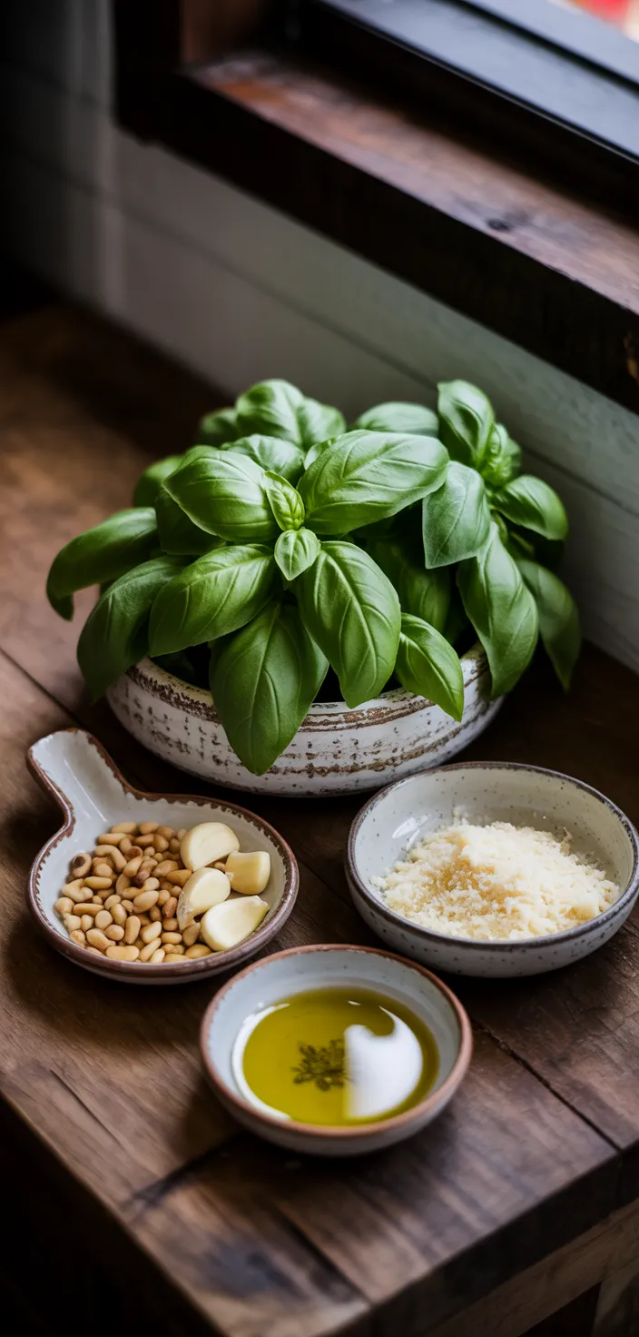 Ingredients photo for Pesto Recipe