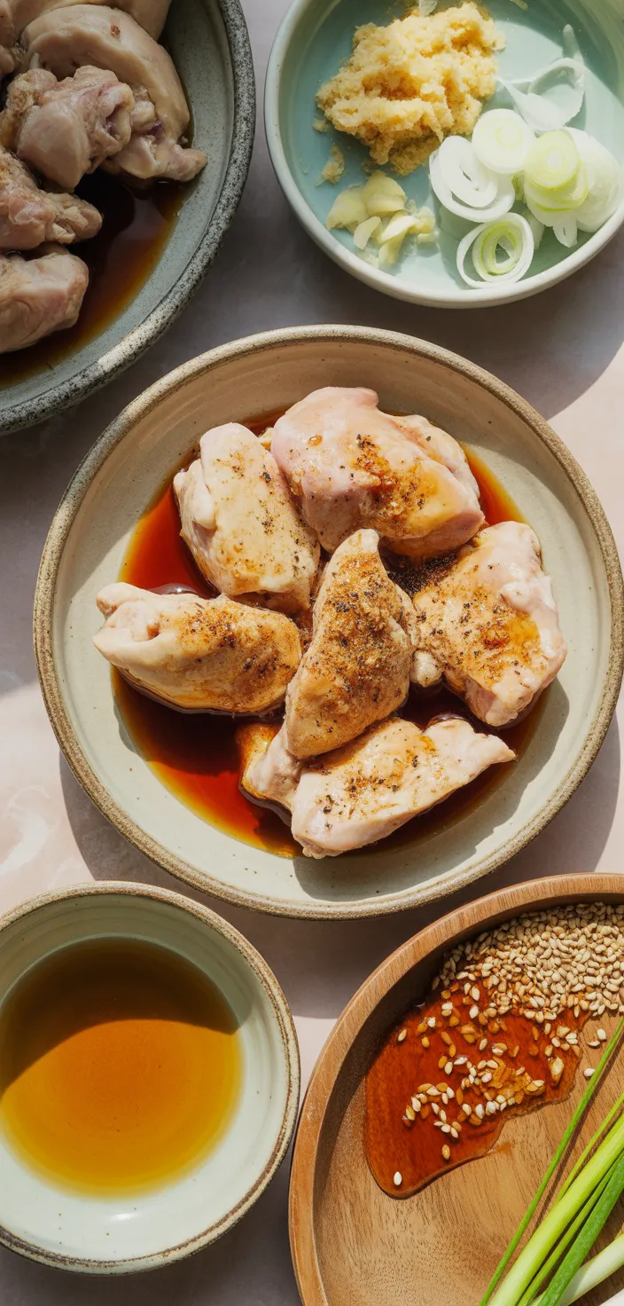 Ingredients photo for Instant Pot Honey Teriyaki Chicken Recipe