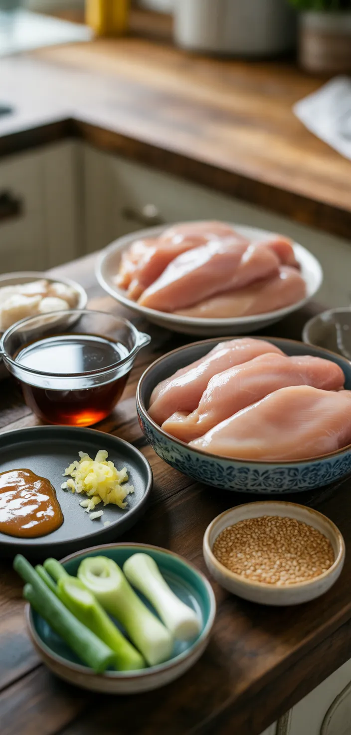 Ingredients photo for Slow Cooker Teriyaki Chicken Recipe