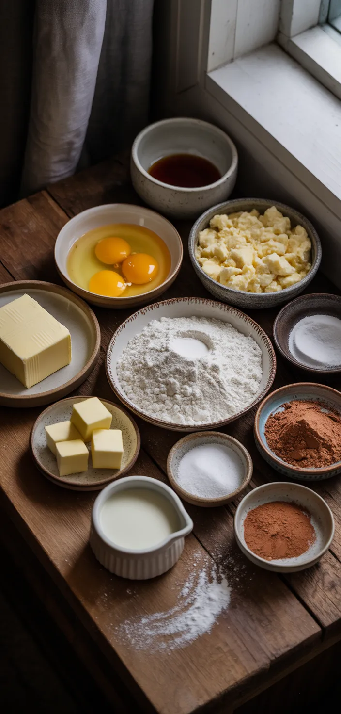 Ingredients photo for Soft Butter Cookies Recipe