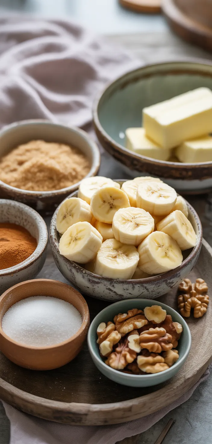 Ingredients photo for BEST Banana Cake Recipe (With A Secret Method To Keep It Super Moist!)