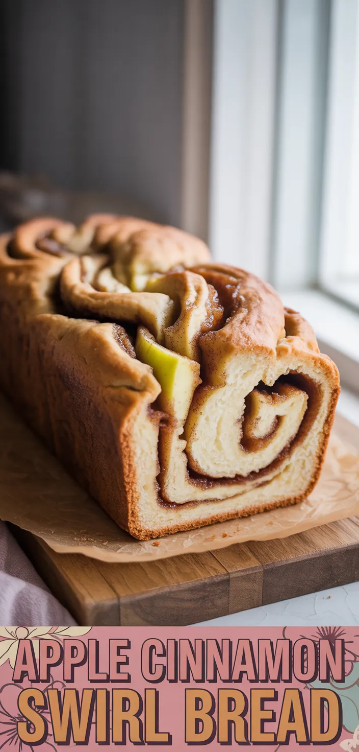 A photo of Apple Cinnamon Swirl Bread Recipe