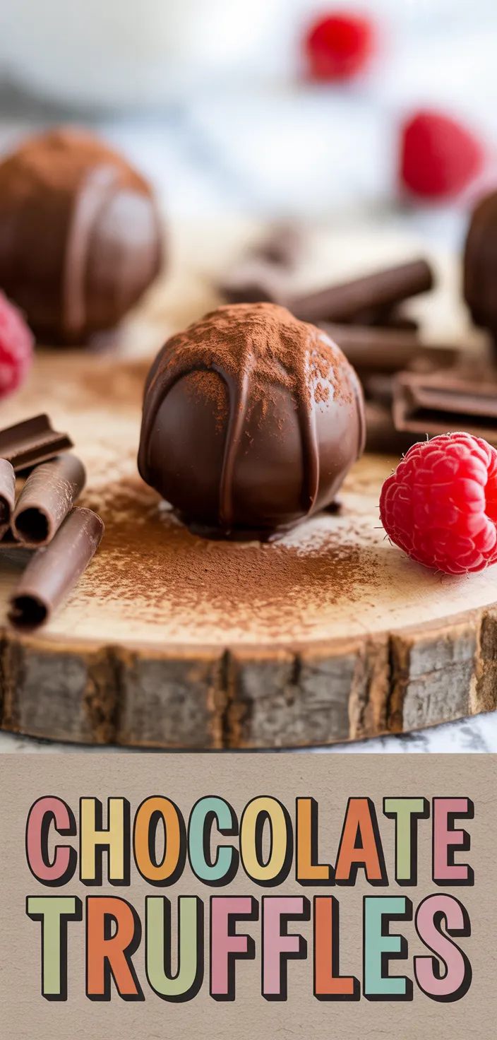 A photo of Chocolate Truffles Recipe