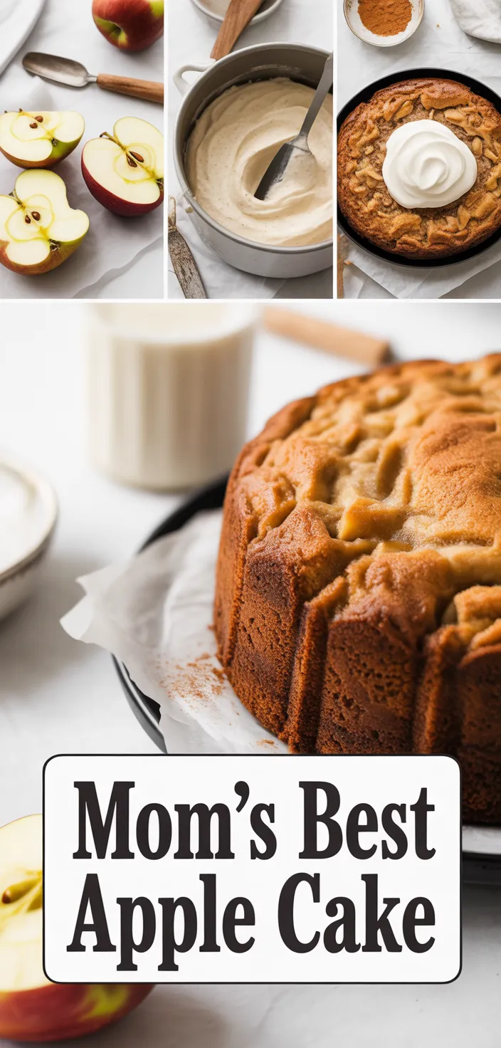 A photo of Mom's Best Apple Cake Recipe
