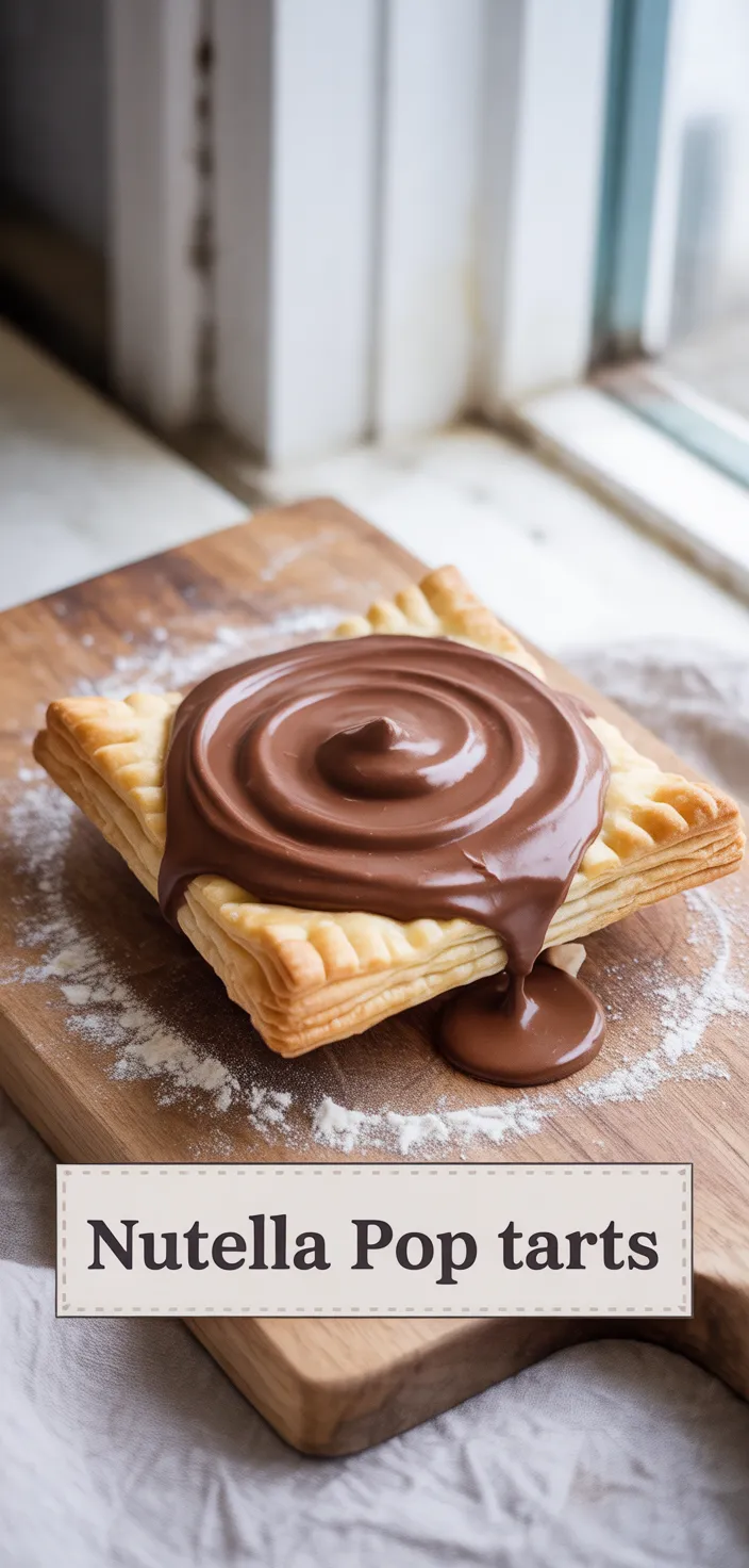 A photo of Nutella Pop Tarts (Decadent Homemade Pop Tart Recipe!)