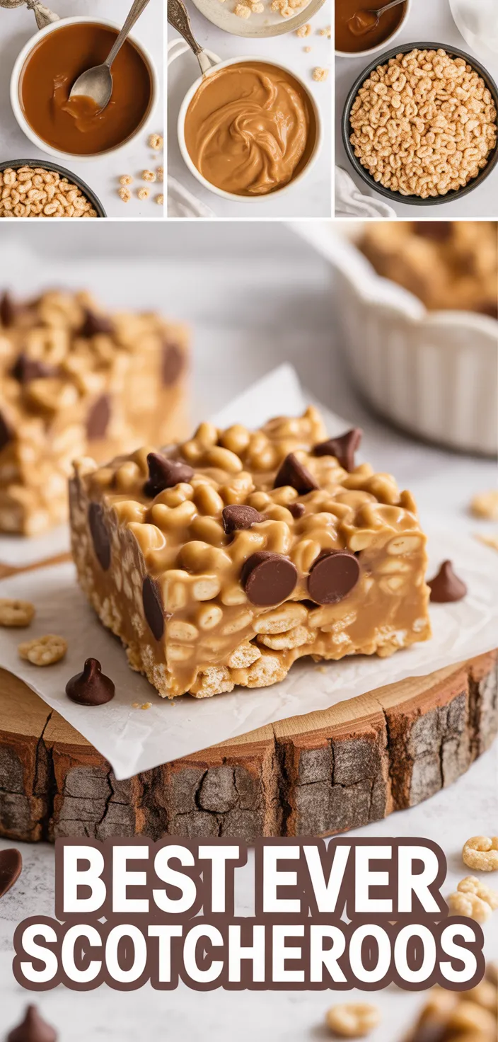 A photo of Best Ever Scotcheroos Recipe