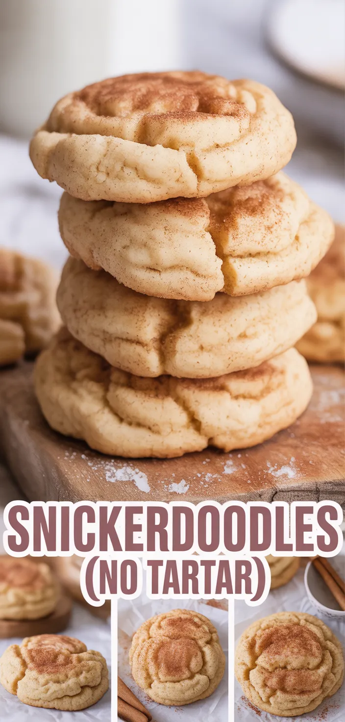 A photo of Snickerdoodle Cookies (without Cream Of Tartar) Recipe