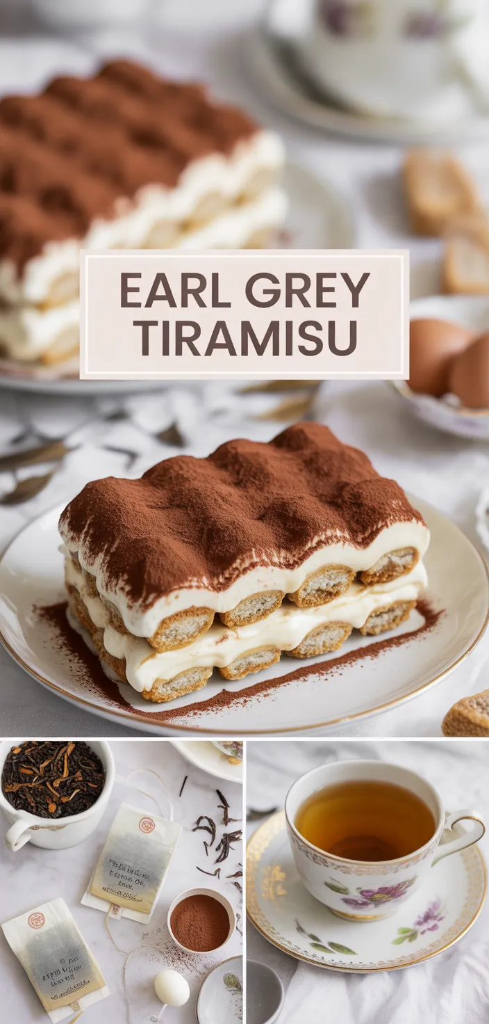 A photo of Earl Grey Tiramisu Recipe