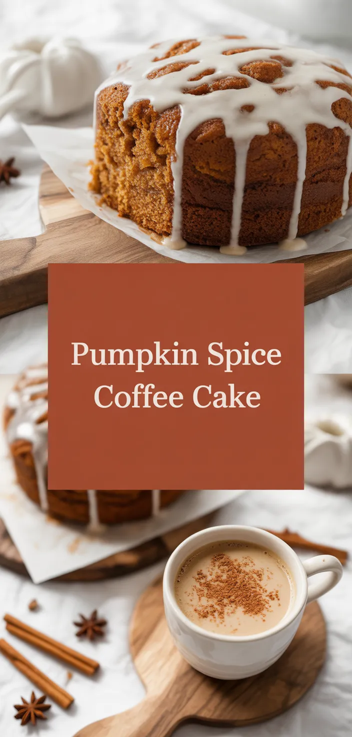 A photo of Pumpkin Spice Coffee Cake Recipe