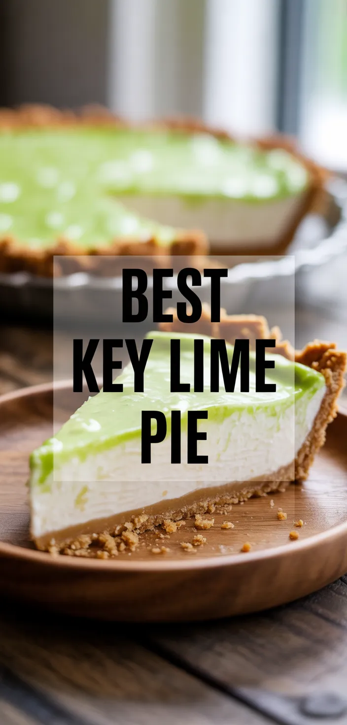 A photo of Best Key Lime Pie Recipe