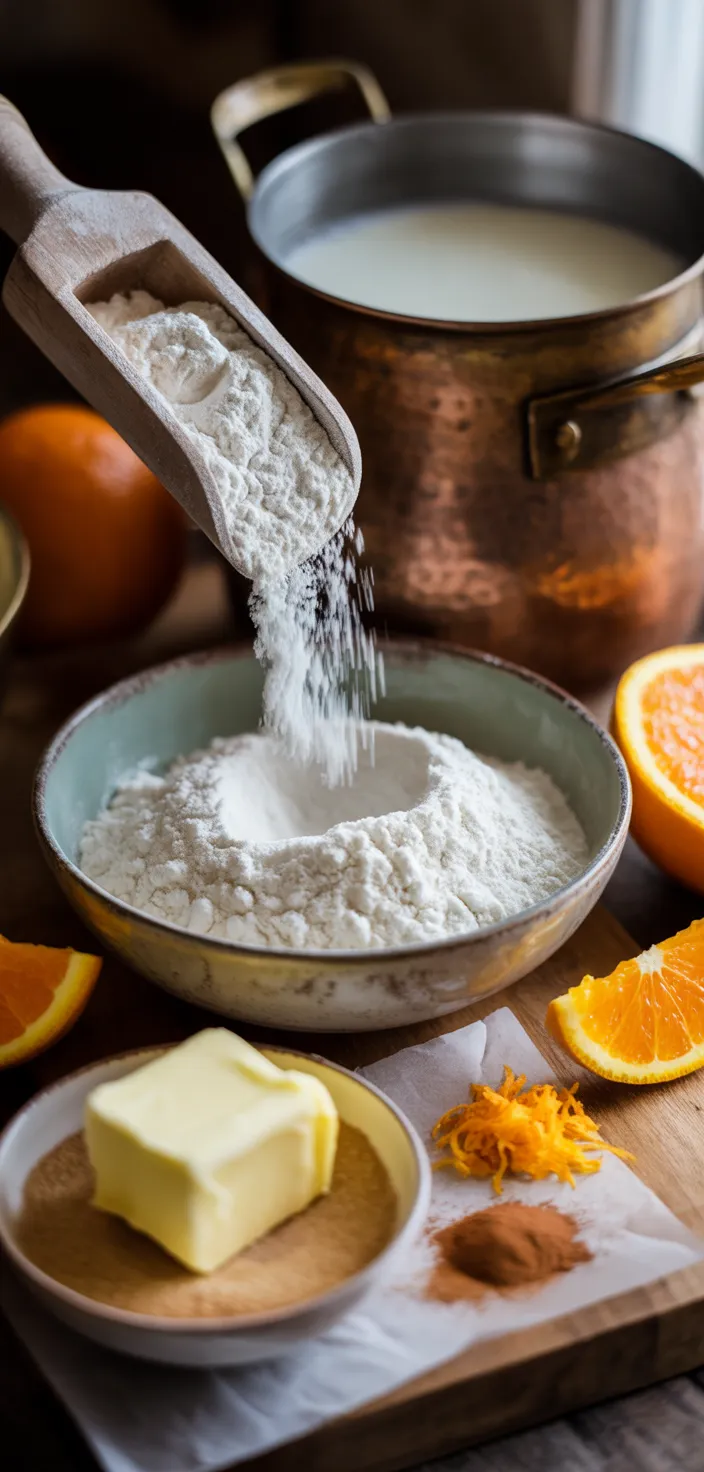 Ingredients photo for Best Homemade Orange Rolls Recipe