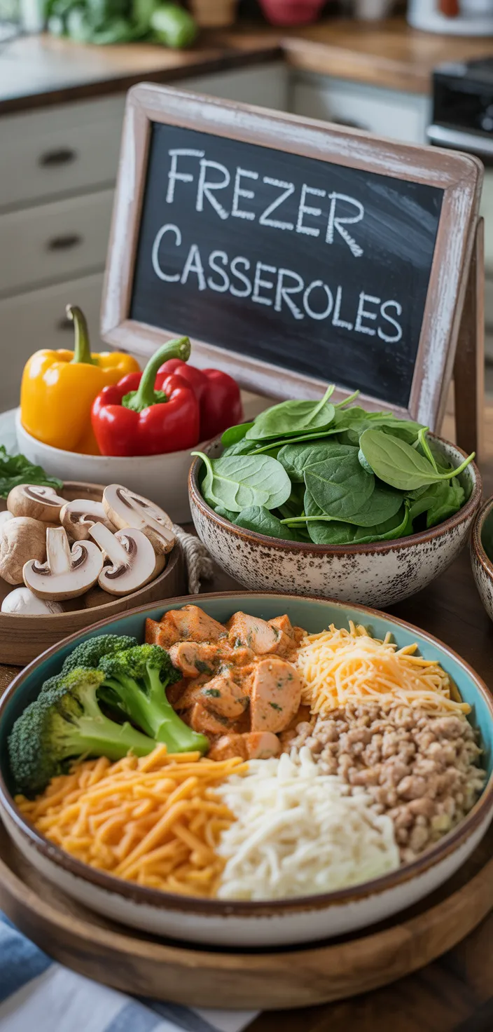 Ingredients photo for The Best Freezer Casseroles That Are Secretly Healthy Recipe