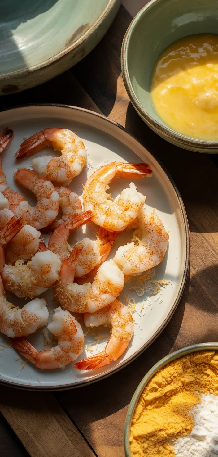 Ingredients photo for Air Fryer Coconut Shrimp Recipe