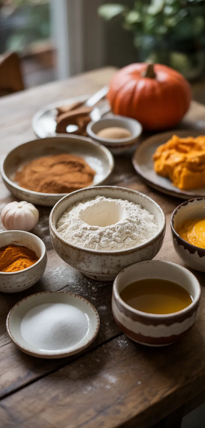 Ingredients photo for Pumpkin Dream Cake. Recipe