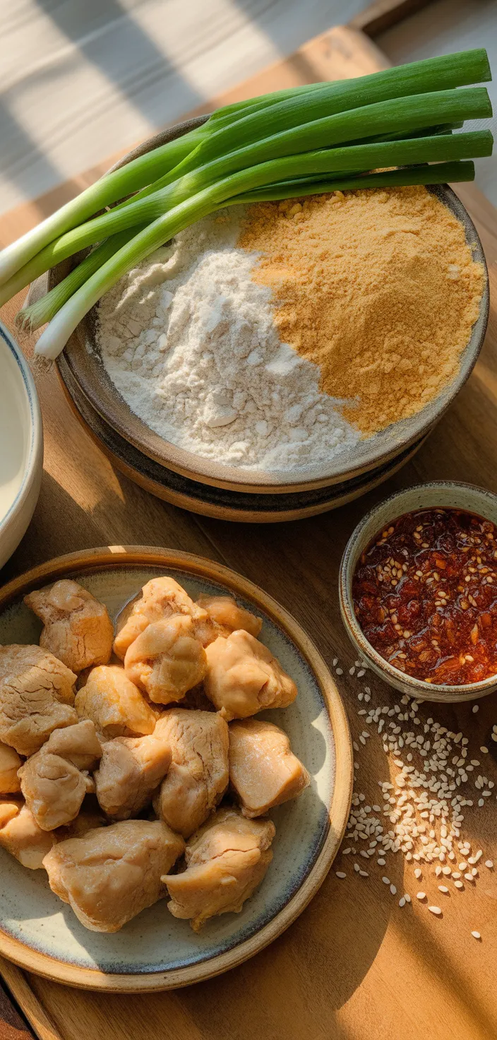 Ingredients photo for Sweet Chili Chicken Recipe