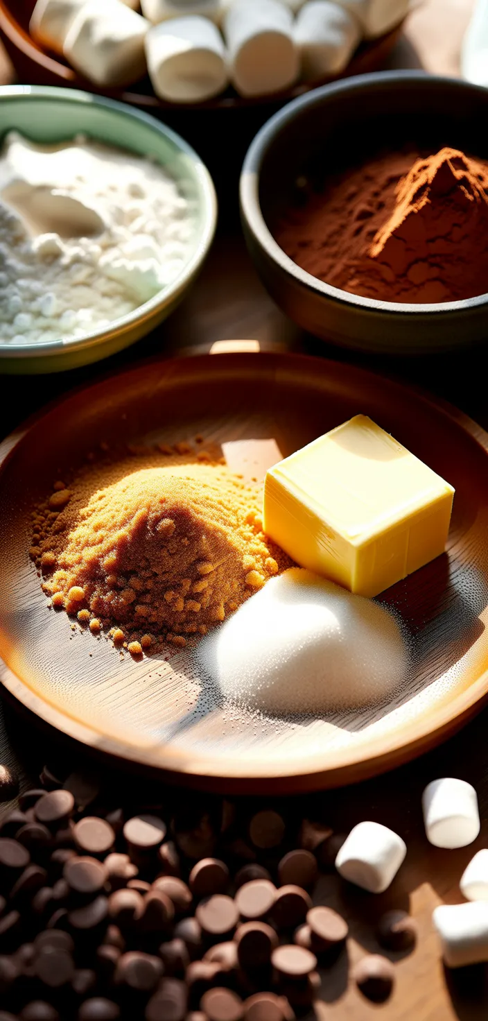 Ingredients photo for Easy S'Mores Brownies Recipe For Summer